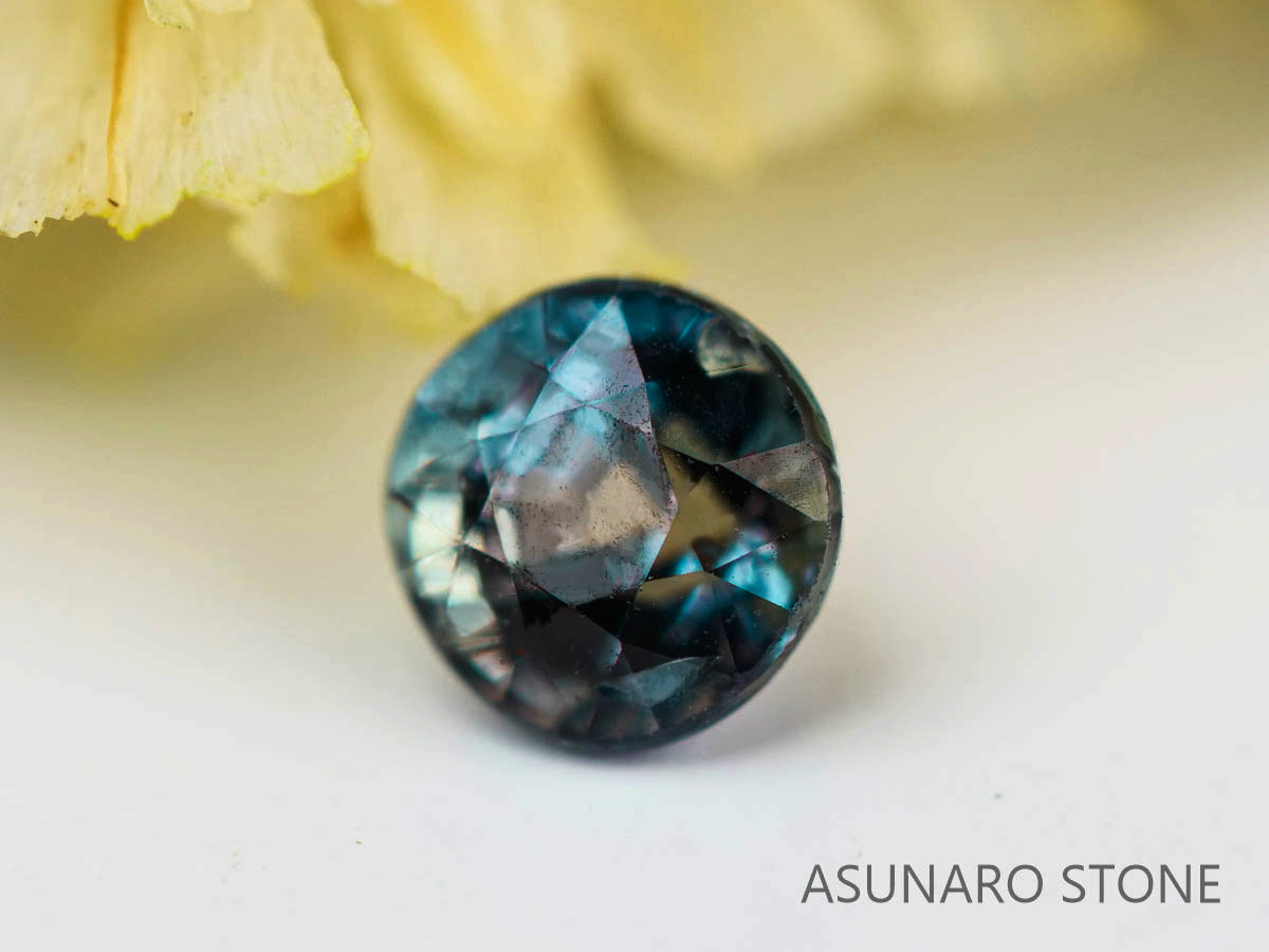 アレキサンドライト ラウンドカット ブラジル産 0.13ct【230727