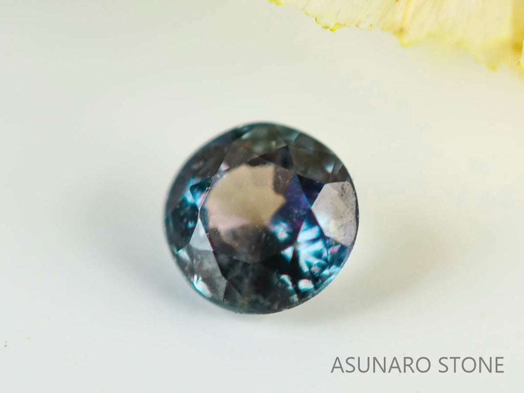 アレキサンドライト　ラウンドカット　 ブラジル産　0.10ct【230727-1729】