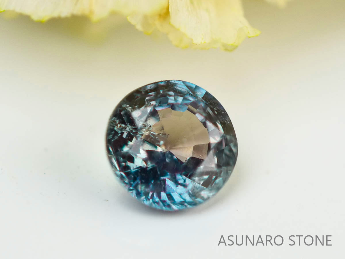 アレキサンドライト　ラウンドカット　 ブラジル産　0.10ct【230727-1729】