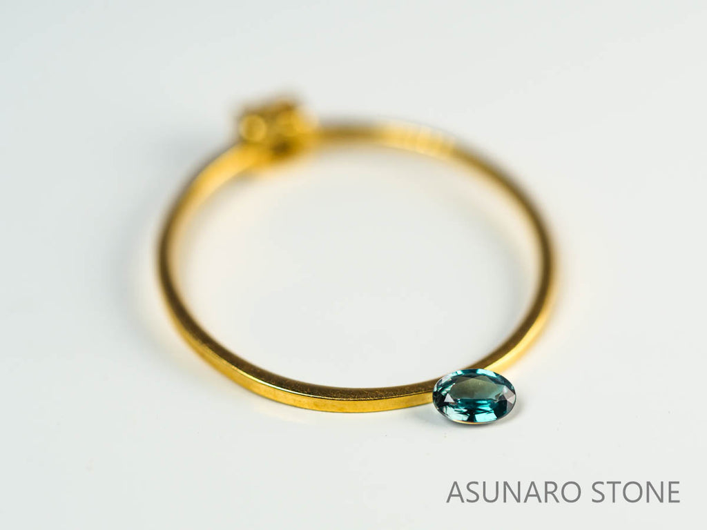 アレキサンドライト　オーバルカット　 ブラジル産　0.10ct【230727-1731】