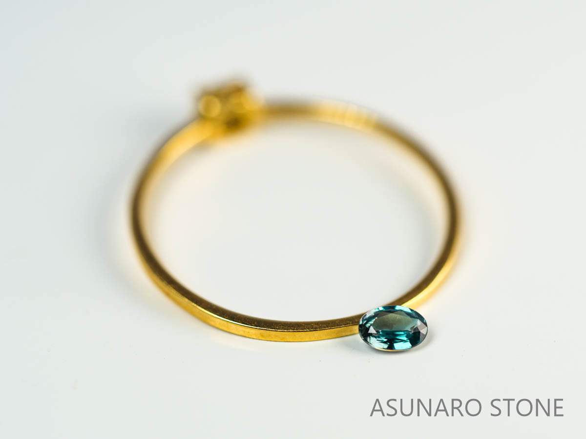 アレキサンドライト　オーバルカット　 ブラジル産　0.10ct【230727-1731】