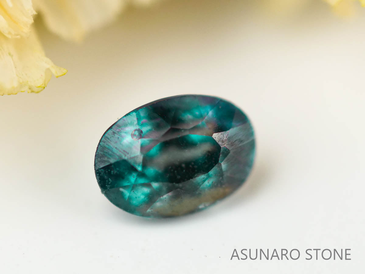 アレキサンドライト オーバルカット ブラジル産 0.15ct【230727-1732