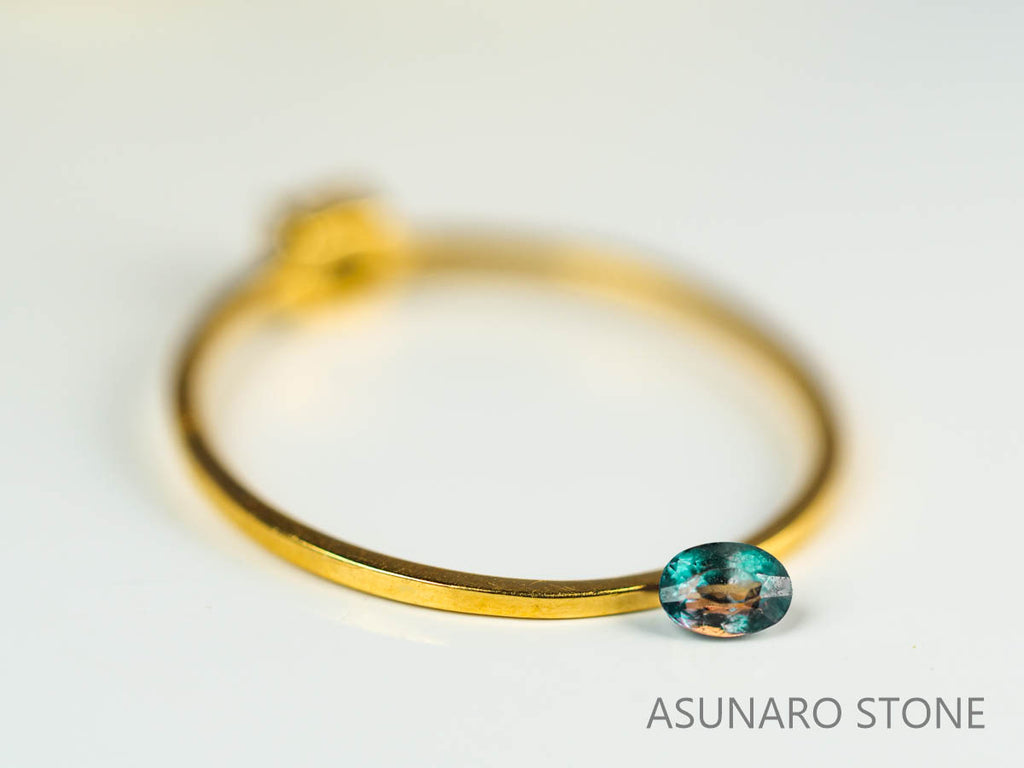 アレキサンドライト　オーバルカット　 ブラジル産　0.15ct【230727-1732】