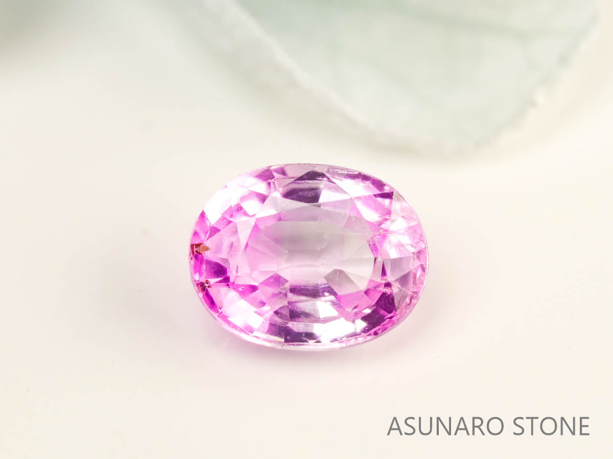 ピンクサファイア 　オーバルカット　 スリランカ産　0.37ct【230703-1738】