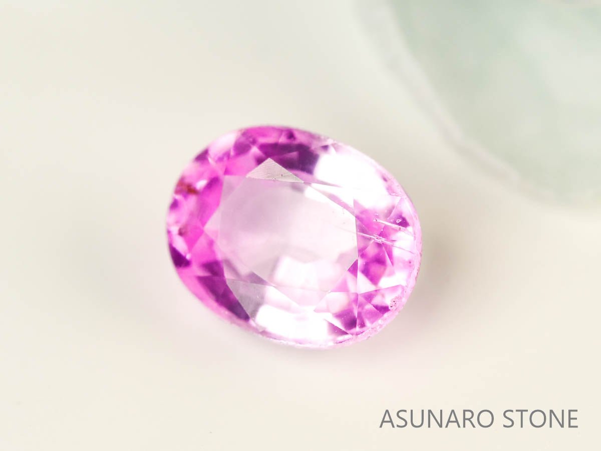 ピンクサファイア 　オーバルカット　 スリランカ産　0.37ct【230703-1738】