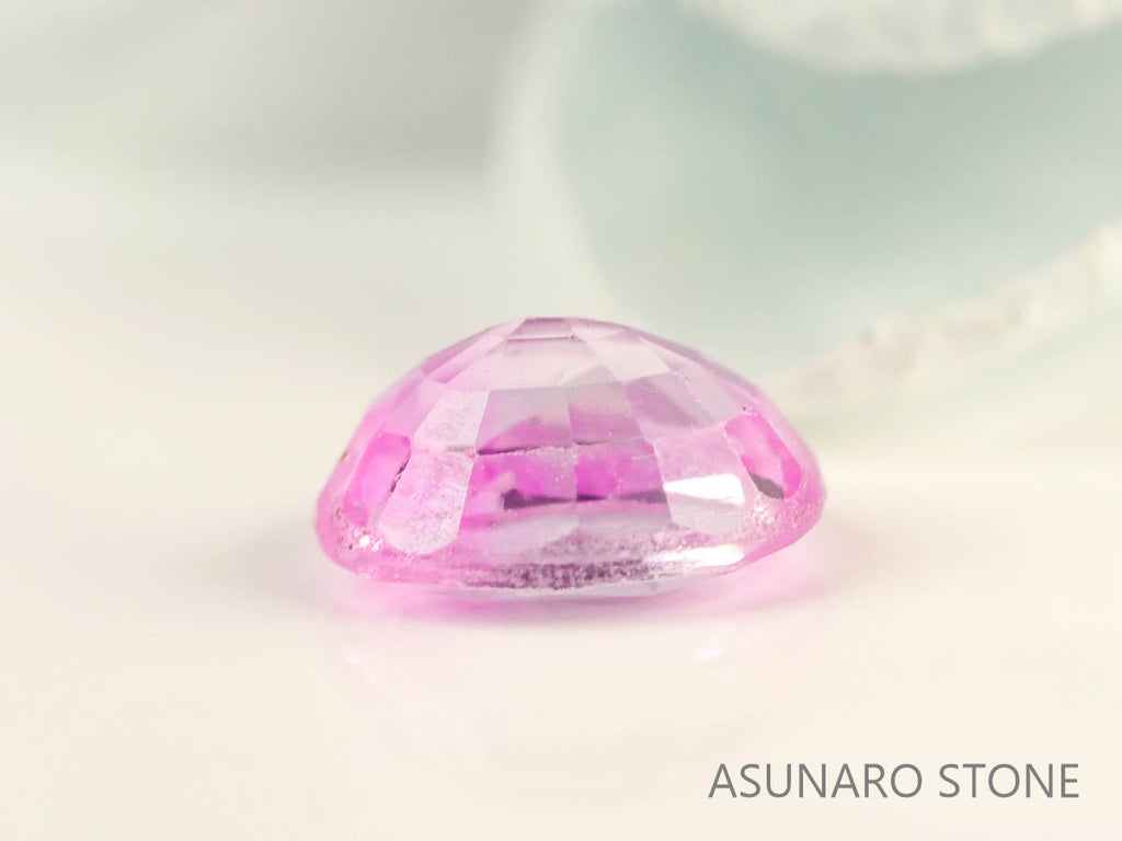ピンクサファイア 　オーバルカット　 スリランカ産　0.37ct【230703-1738】
