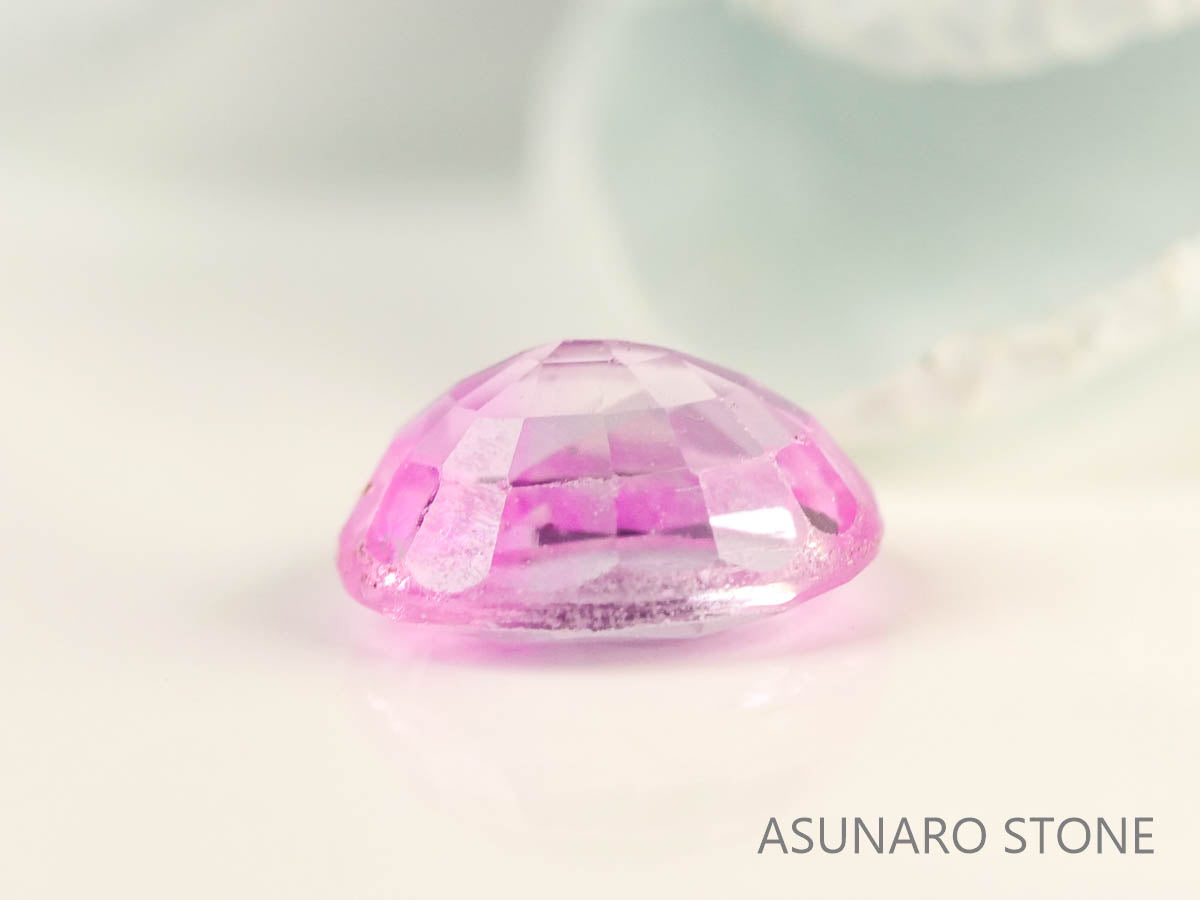 ピンクサファイア 　オーバルカット　 スリランカ産　0.37ct【230703-1738】