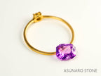 ピンクサファイア 　エメラルドカット　 スリランカ産　1.33ct　日独ソ付き【230703-1740】
