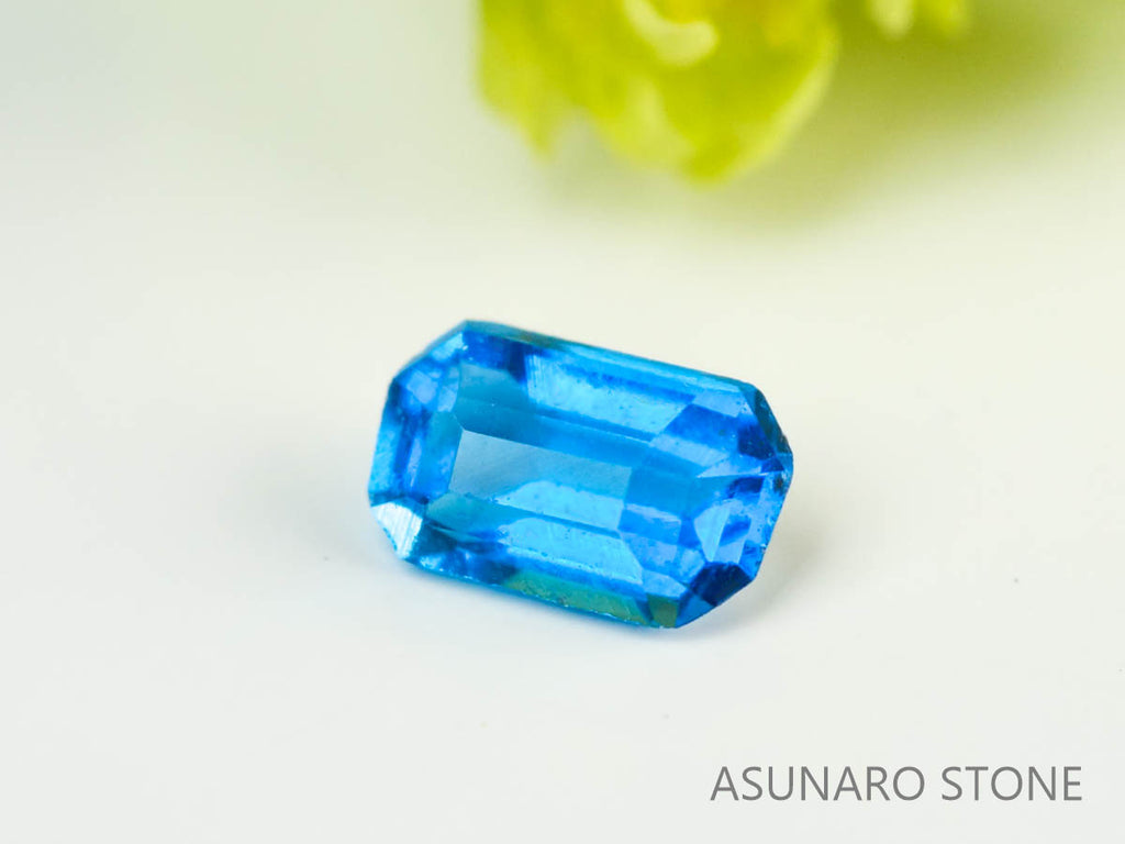 アフガナイト　アフガニスタン産　エメラルドカット　0.040ct【230628-1609】