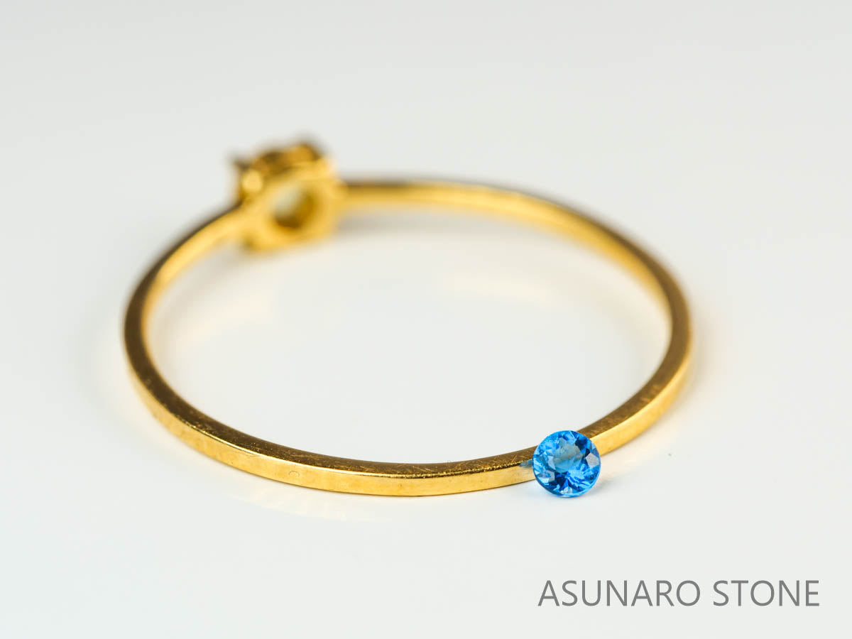 アフガナイト　アフガニスタン産　ラウンドカット　0.030ct【230628-1614】