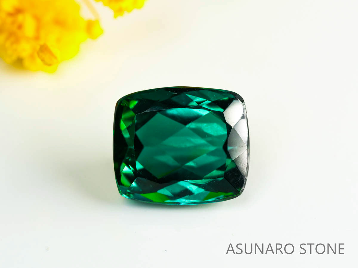ラグーントルマリン 　クッションカット 　アフガニスタン産  4.48ct　【230802-1784】