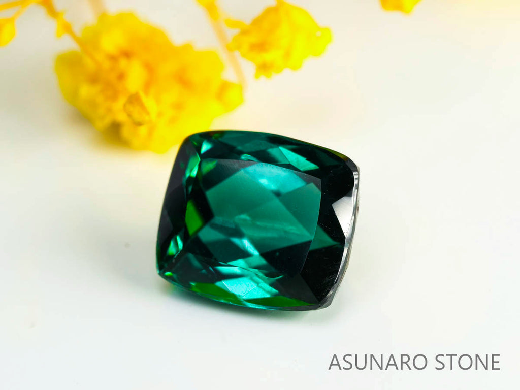 ラグーントルマリン 　クッションカット 　アフガニスタン産  4.48ct　【230802-1784】