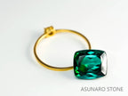 ラグーントルマリン 　クッションカット 　アフガニスタン産  4.48ct　【230802-1784】