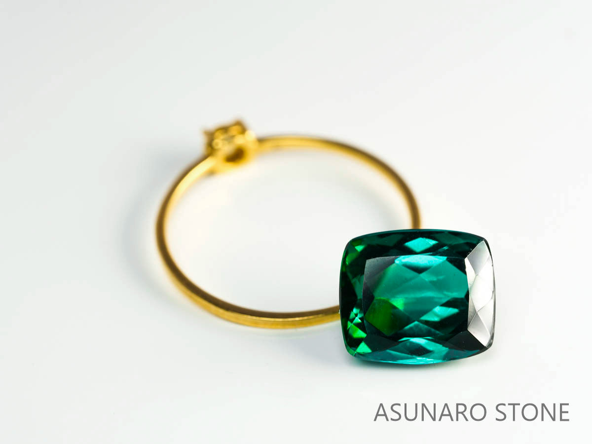 ラグーントルマリン 　クッションカット 　アフガニスタン産  4.48ct　【230802-1784】