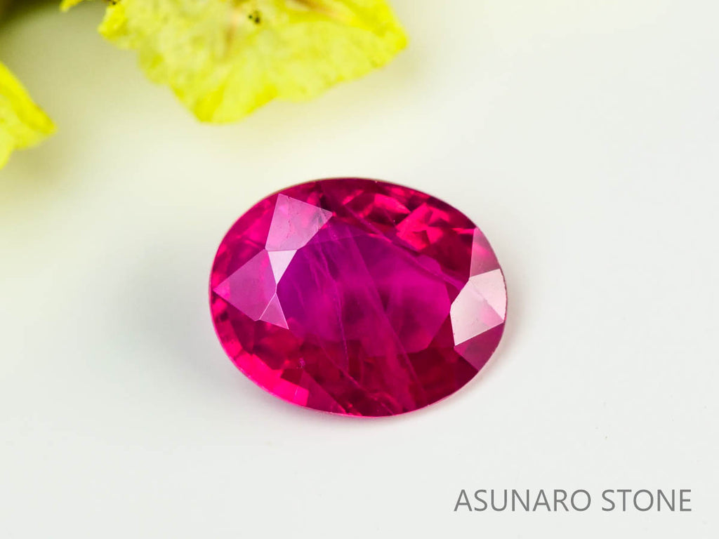 ピジョンブラッドルビー　オーバルカット　 タイ産　0.33ct　鑑別書付き  【230815-223】by