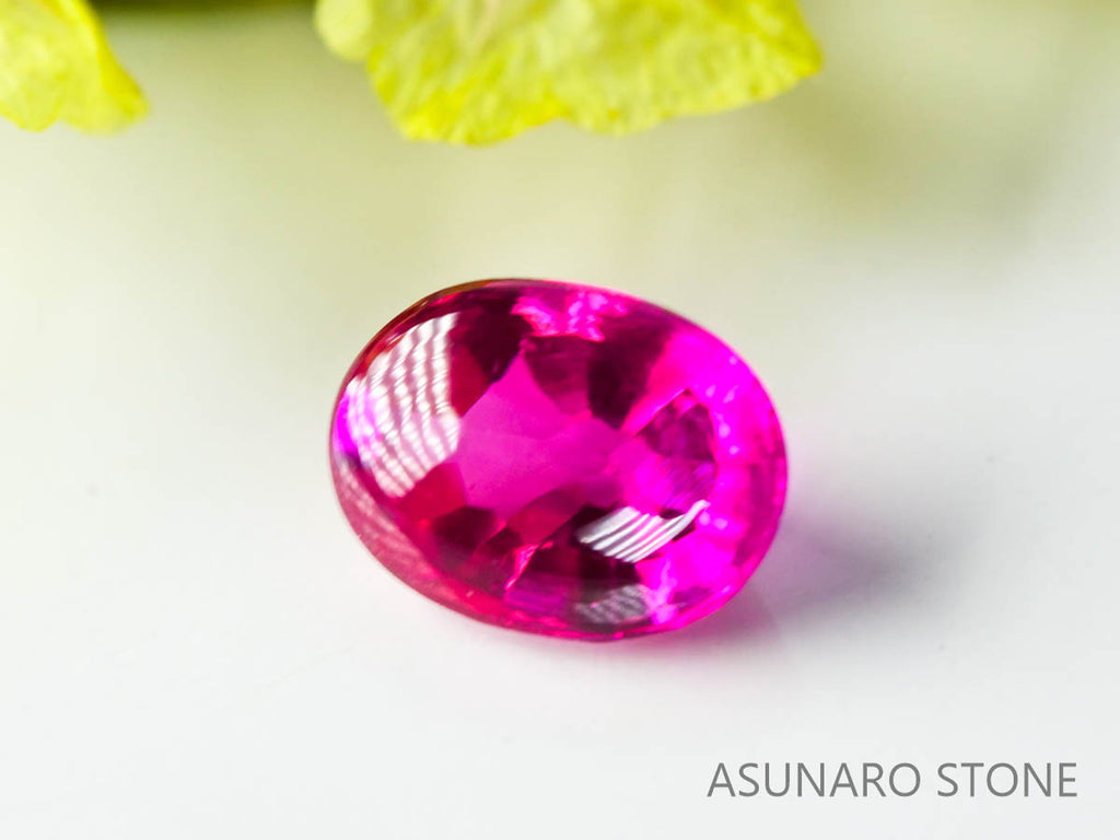 ピジョンブラッドルビー　バフトップカット　 タイ産　0.25ct　鑑別書付き  【230815-229】