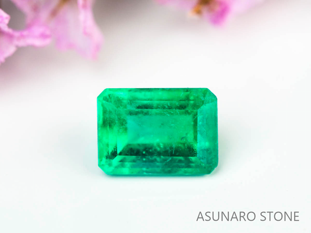 エメラルド　エメラルドカット　コロンビア産　0.27ct【230906-1832】