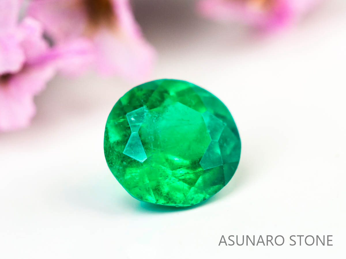 エメラルド ラウンドカット コロンビア産 0.23ct【230906-1837】 – ASUNARO STONE