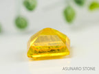 イエローサファイア 　スクエアカット　 スリランカ産　0.68ct【230816-1842】