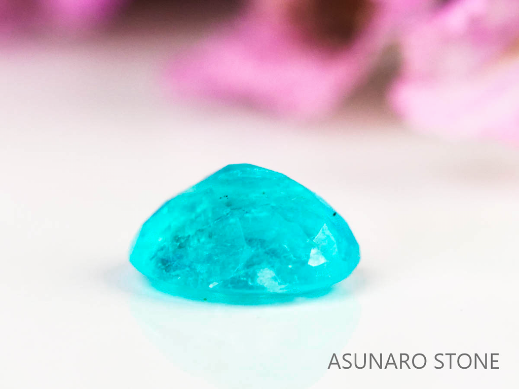 パライバトルマリン　オーバルカット 　ブラジル産　0.10ct 　  【230816-1867】