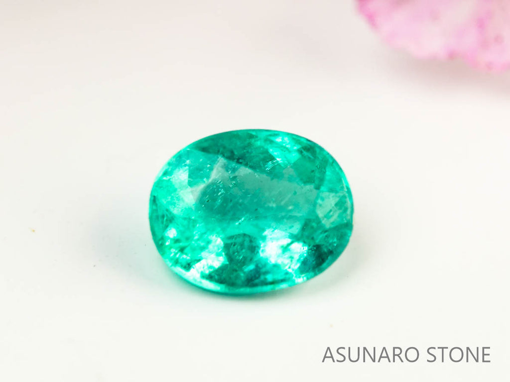 パライバトルマリン　オーバルカット 　ブラジル産　0.09ct 　  【230816-1868】