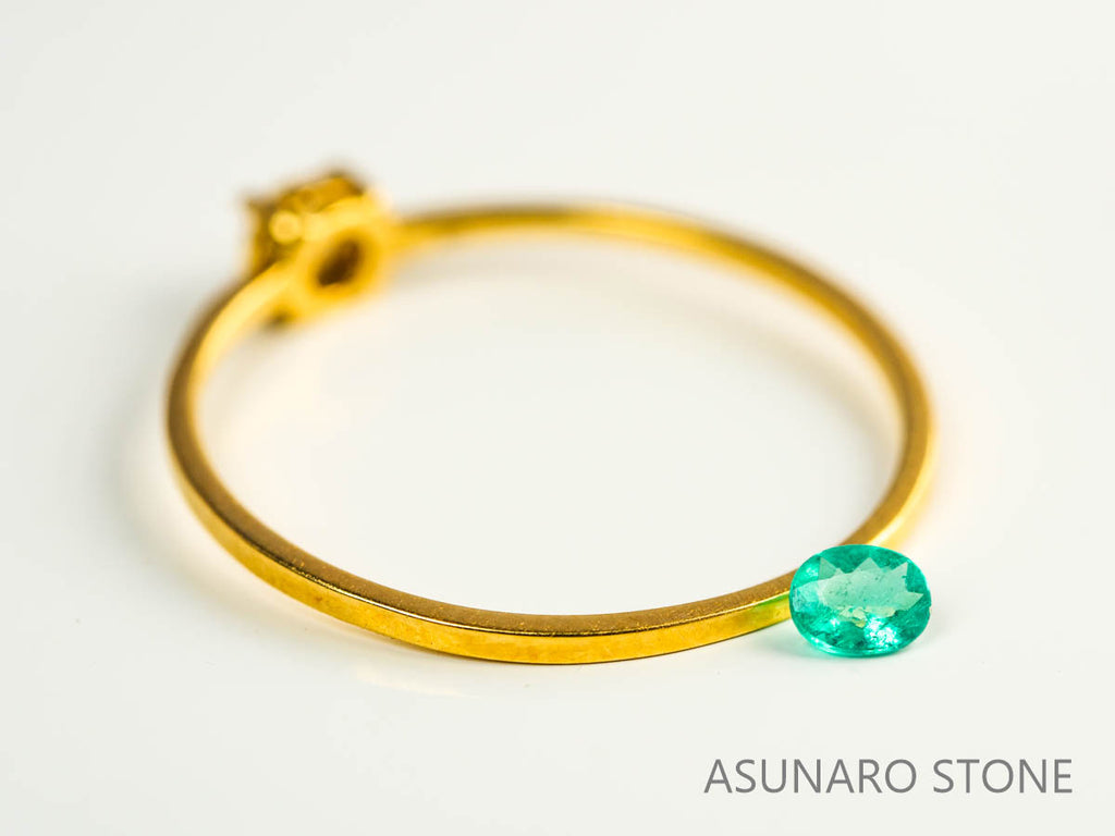 パライバトルマリン　オーバルカット 　ブラジル産　0.09ct 　  【230816-1868】