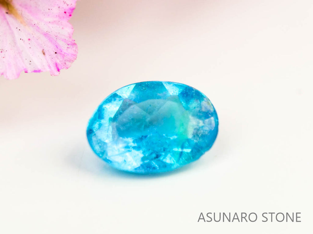 パライバトルマリン　オーバルカット 　ブラジル産　0.08ct 　  【230816-1869】