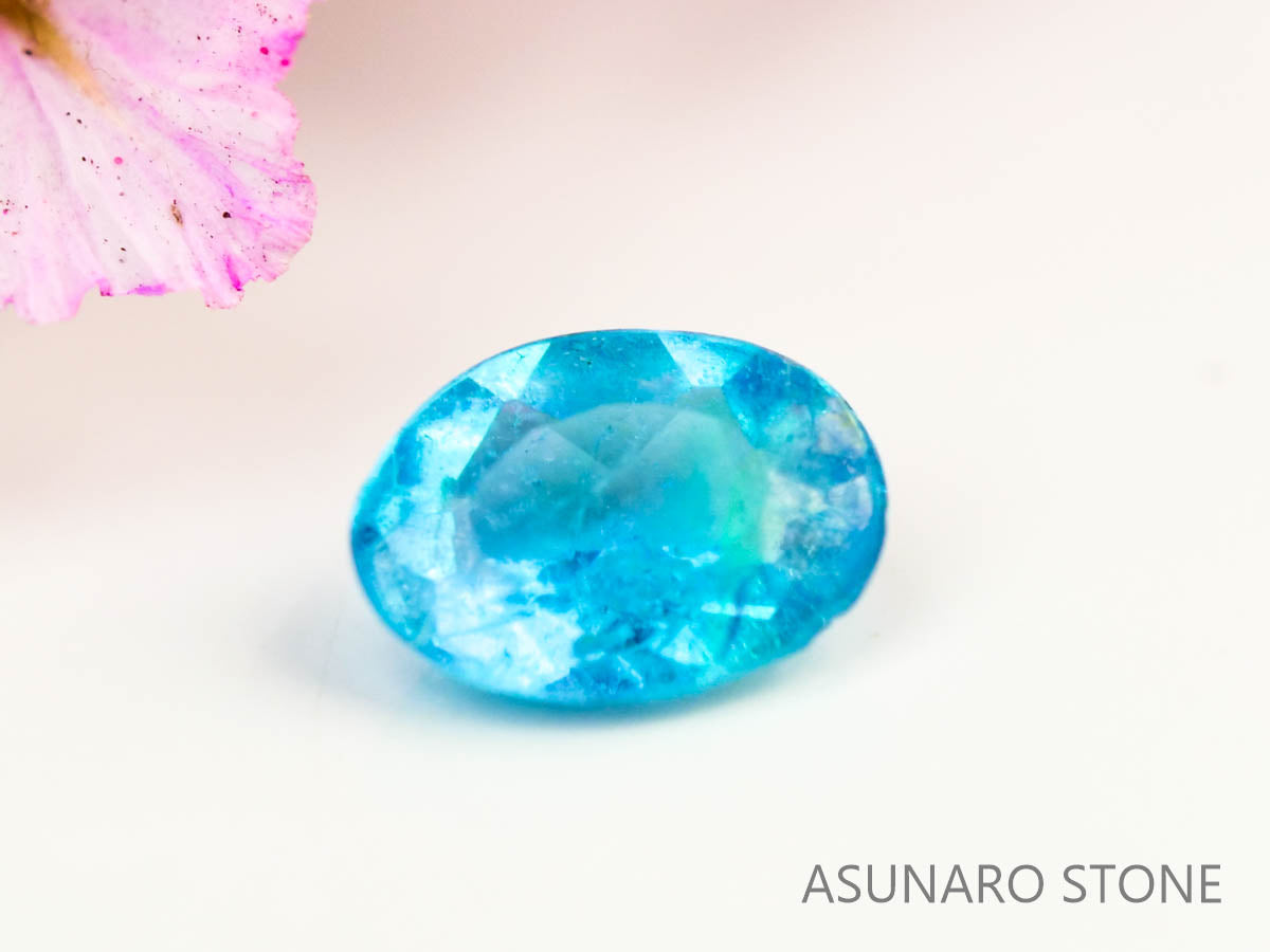 パライバトルマリン　オーバルカット 　ブラジル産　0.08ct 　  【230816-1869】