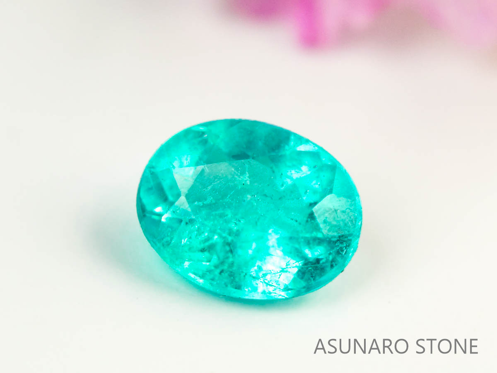 パライバトルマリン　オーバルカット 　ブラジル産　0.07ct 　  【230816-1870】