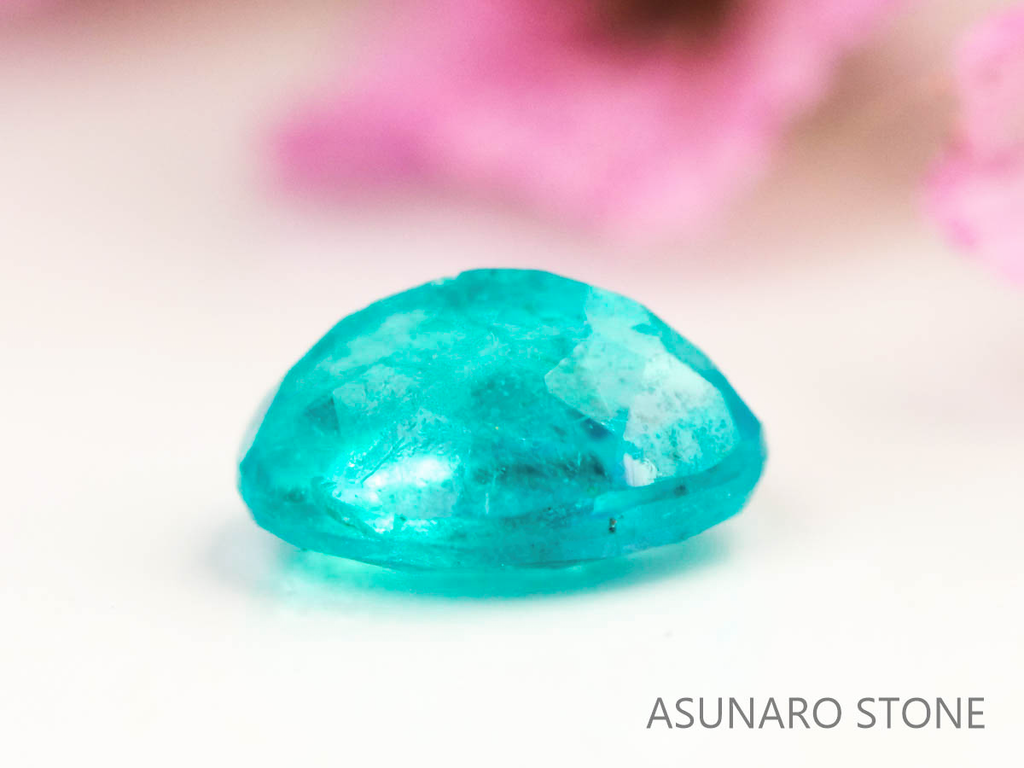 パライバトルマリン　オーバルカット 　ブラジル産　0.09ct 　  【230816-1871】