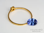 パーティーカラータンザナイト　オーバルカット　タンザニア産　1.00ct【240115-1989】