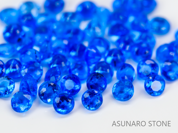 【4時間限定ゲリラ販売】特価🌟高品質アウイナイト🌟美しきビビットブルーネオン輝き ドイツ産 1.6-1.7mm【ltd2504103-2】特別販売