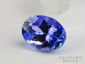 タンザナイト  オーバルカット　タンザニア産　0.88ct【240808-1796】