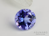 タンザナイト  ラウンドカット　タンザニア産　0.82ct【240808-1797】