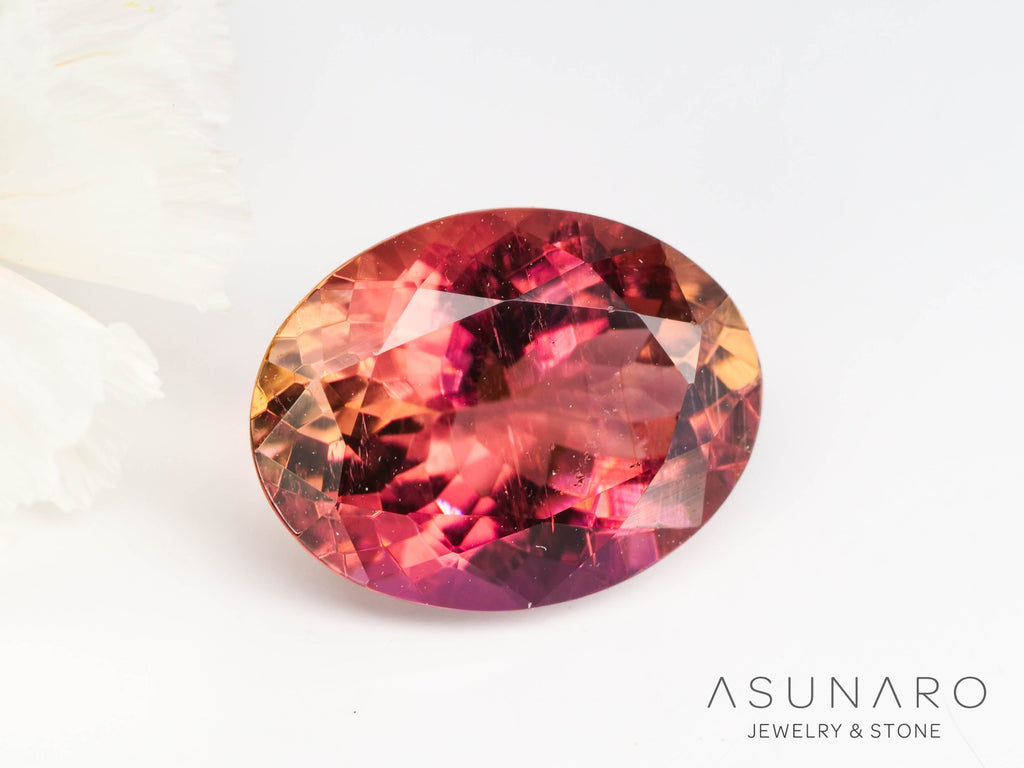 バイカラートルマリン　オーバルカット　ルワンダ産　2.28ct【240513-2022】