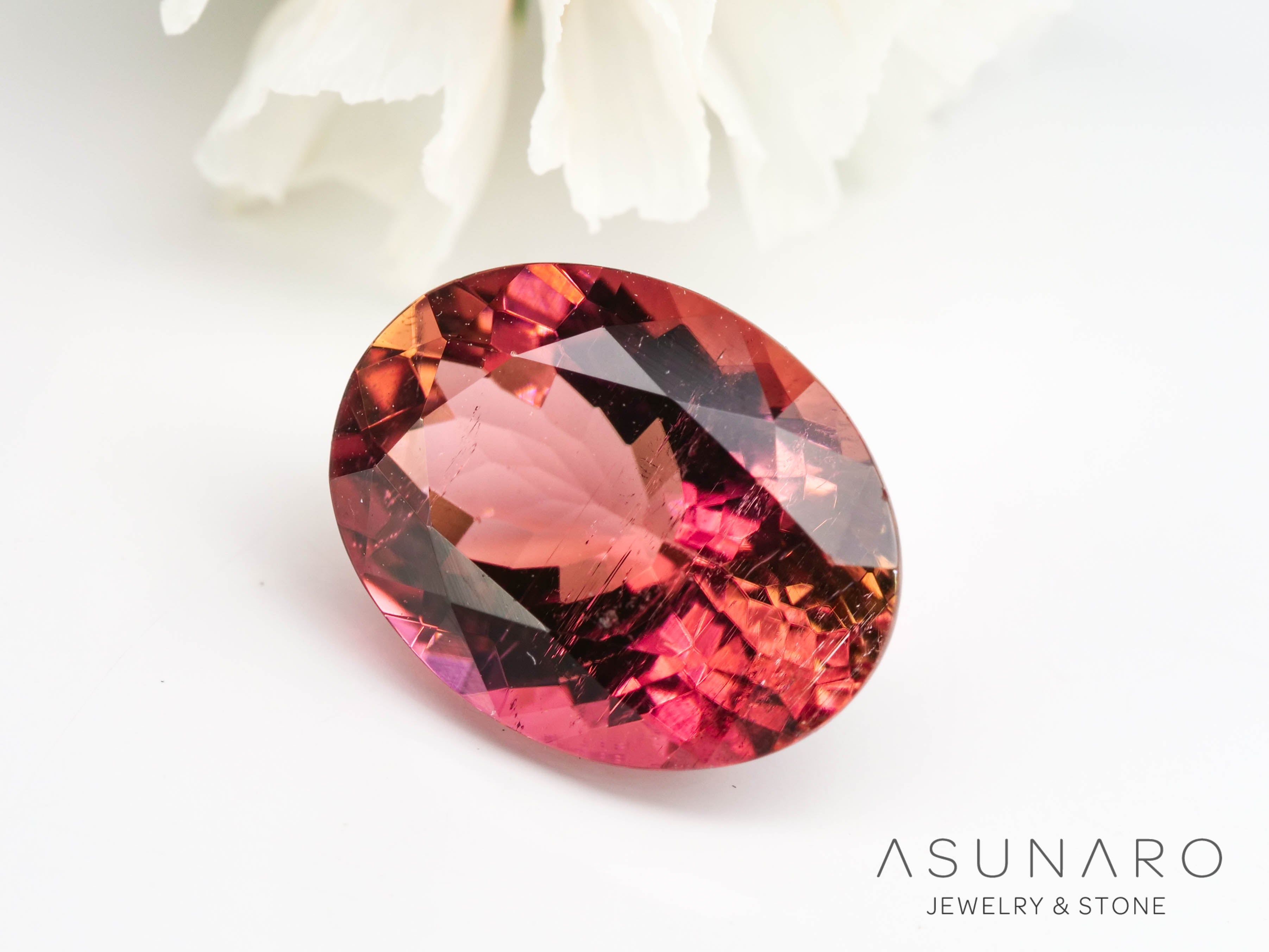バイカラートルマリン　オーバルカット　ルワンダ産　2.28ct【240513-2022】
