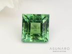 ブルーグリーントルマリン　プリンセスカット　アフガニスタン産　0.71ct【240513-2043】