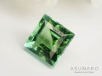 ブルーグリーントルマリン　プリンセスカット　アフガニスタン産　0.71ct【240513-2043】