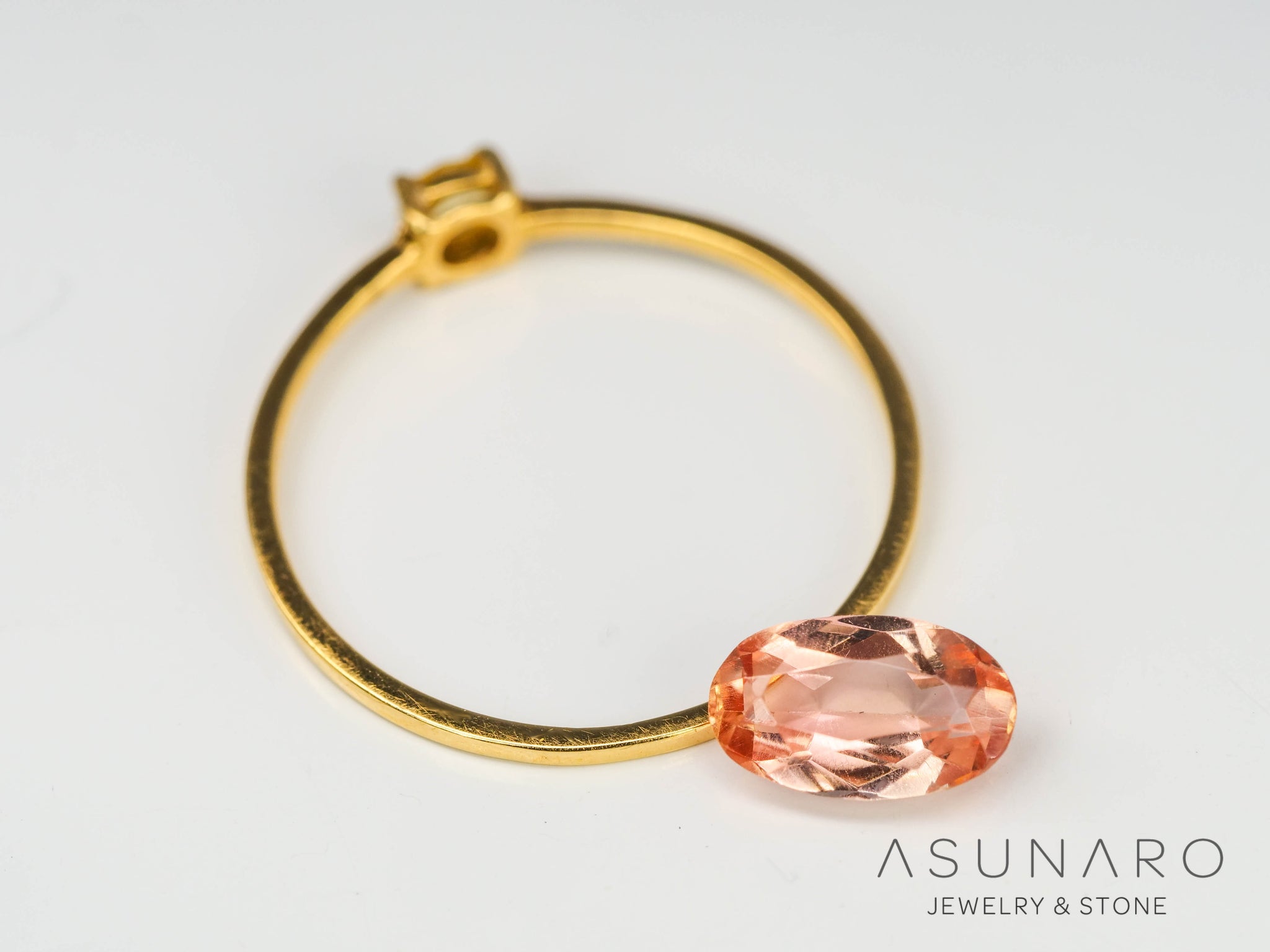 インペリアルトパーズ オーバルカット 1.07ct ブラジル産 【2406016-2151】 – ASUNARO STONE