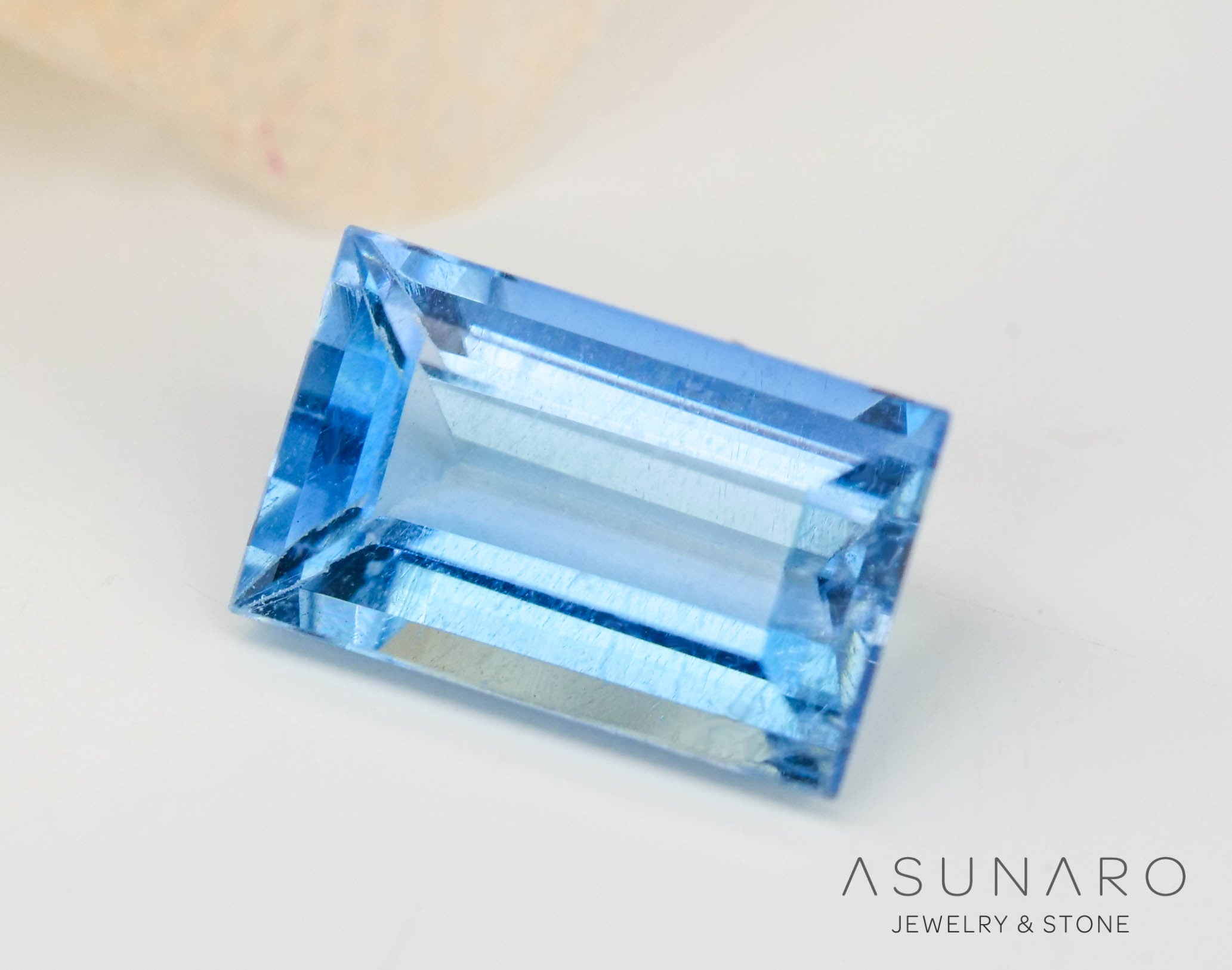 藤*様 Cartier 、タトゥーアクアマリン、その他貴金属まとめ タトゥーアクアマリン スクエアカット ブラジル・タトゥー鉱山産 0.36