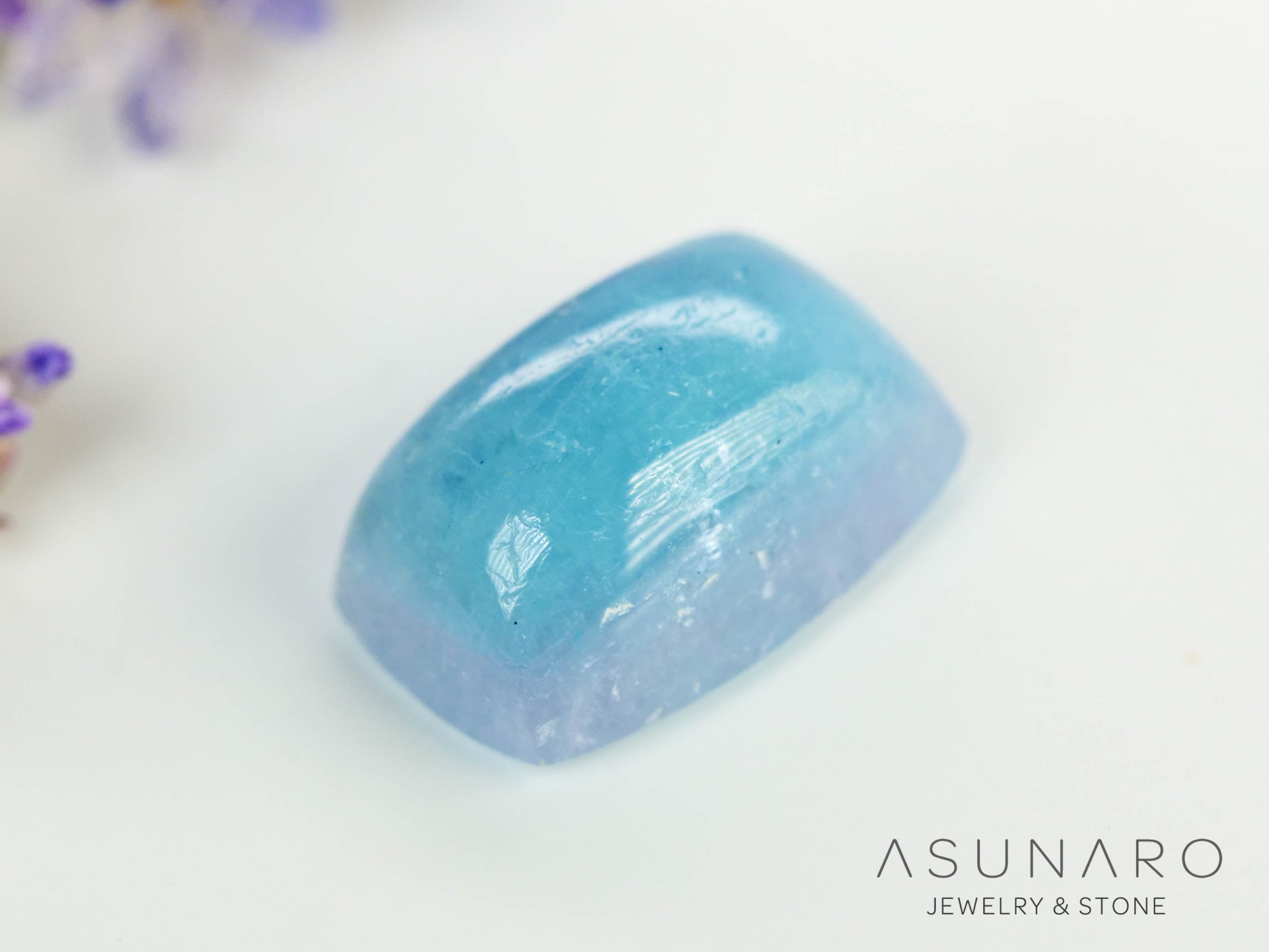 パライバトルマリン　カボション　 ブラジル産　0.67ct 【240523-2210】