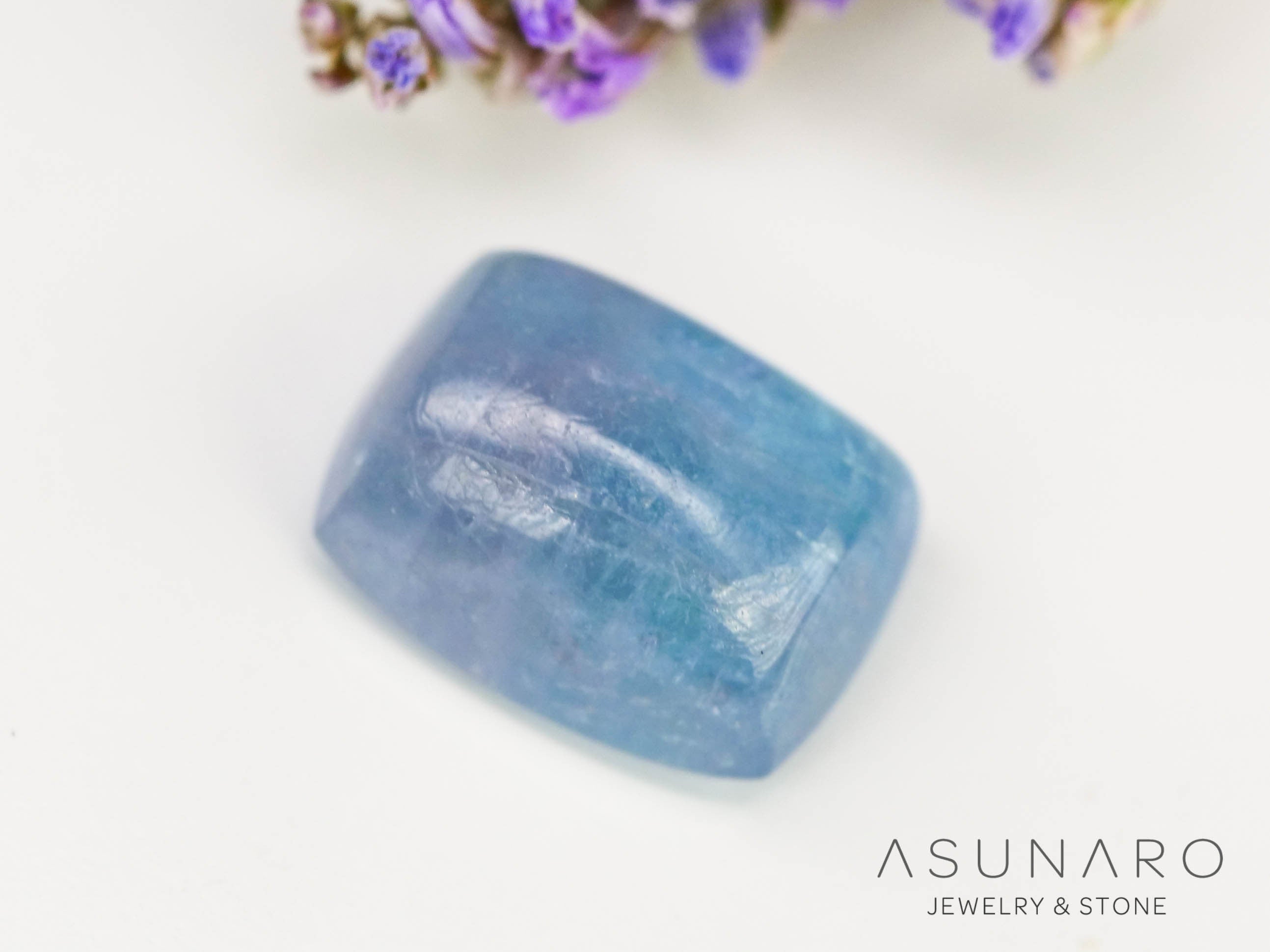 パライバトルマリン　カボション　 ブラジル産　0.56ct 【240523-2211】