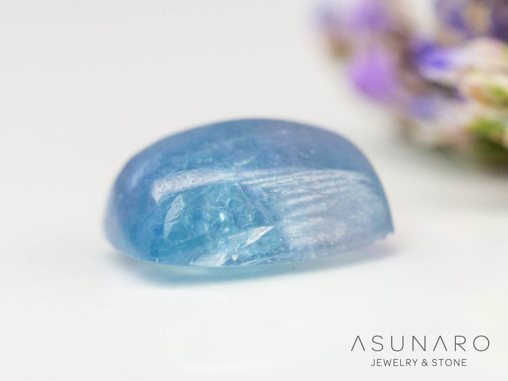 パライバトルマリン　カボション　 ブラジル産　0.56ct 【240523-2211】