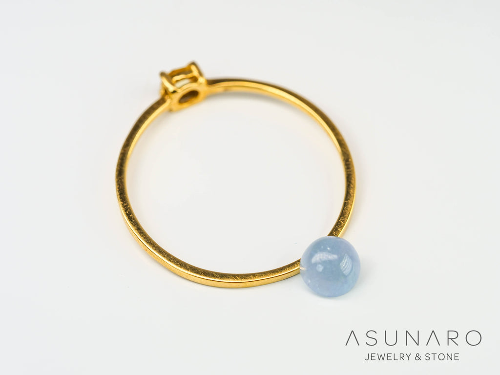 パライバトルマリン　カボション　 ブラジル産　0.48ct 【240523-2214】