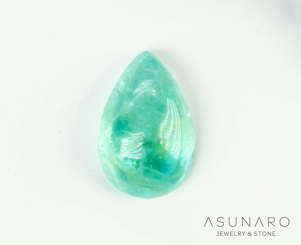 パライバトルマリン　カボション　 ブラジル産　0.40ct 【240523-2216】