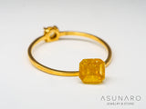 ダイヤモンド 　エメラルドカット　0.94ct【240627-2264】