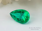 エメラルド　ペアシェイプ　コロンビア産　0.15ct【240726-2303】