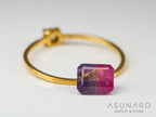ライラックバイカラートルマリン　エメラルドカット　アフガニスタン産　1.11ct【240802-2308】
