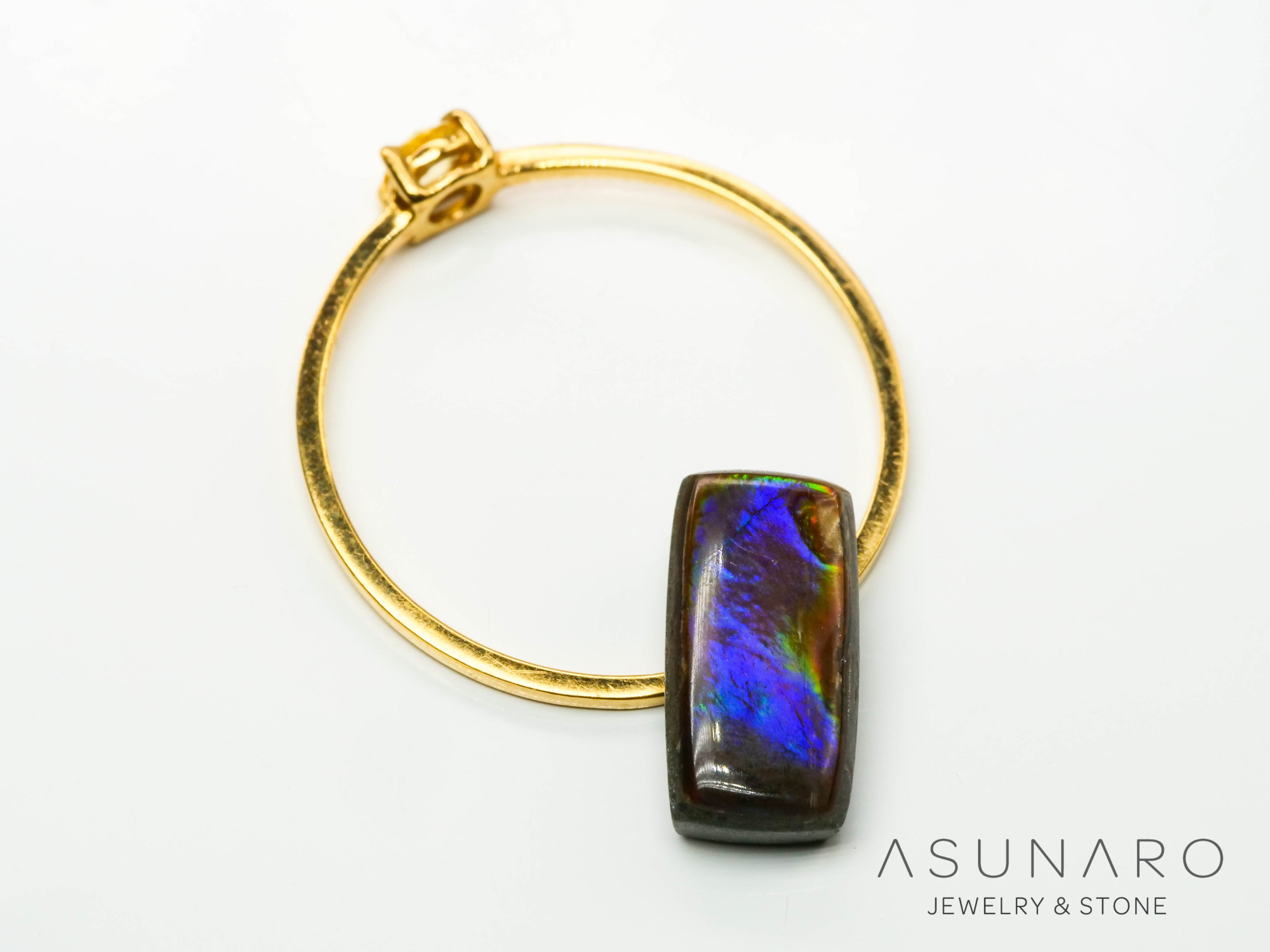 アンモライト　ファンシーカット　カナダ産　2.06ct【240815-2323】