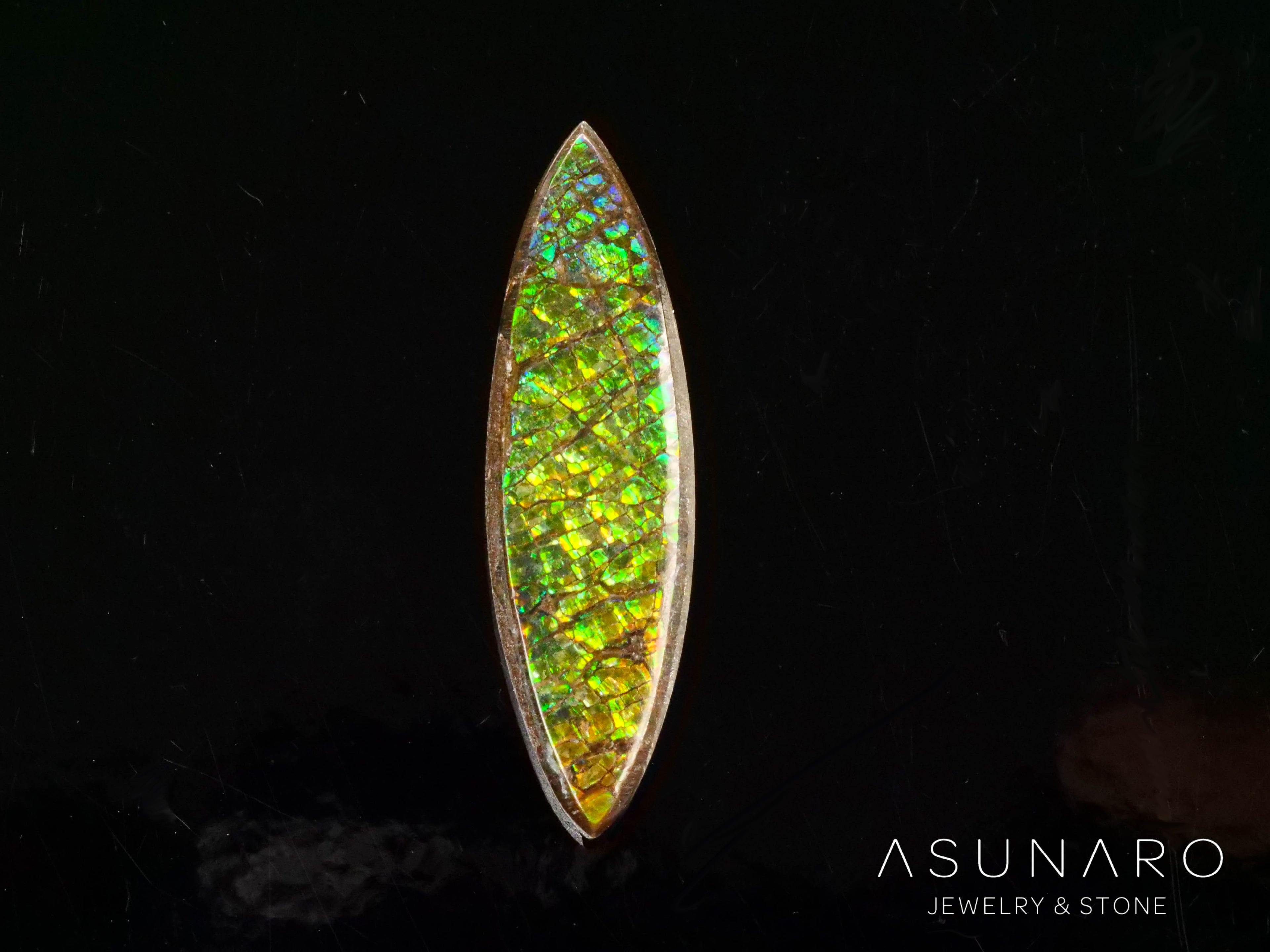 アンモライト　ファンシーカット　カナダ産　6.44ct【240815-2330】